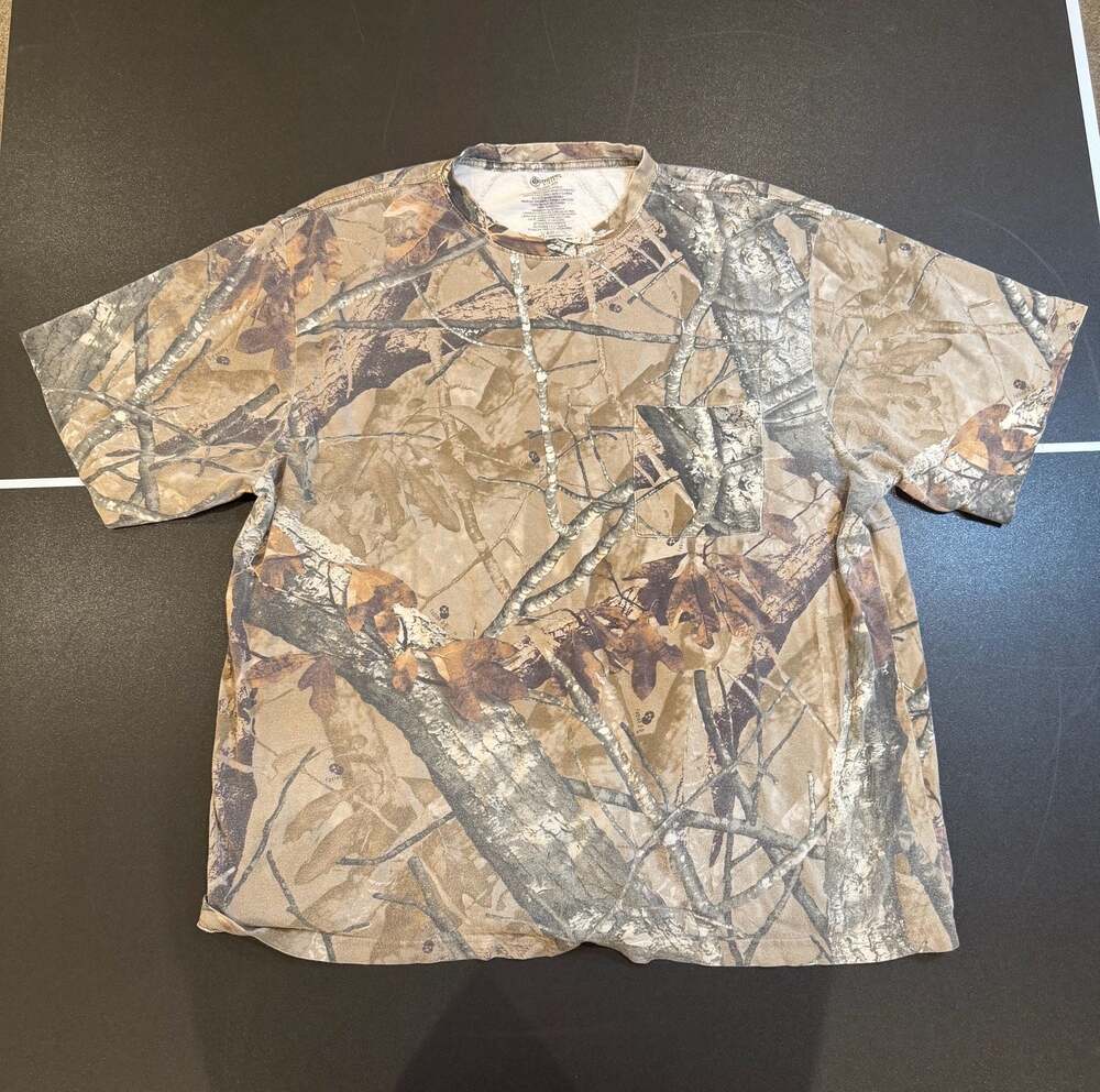 Outfitters Ridge Fusion 3D Camo Pocket T-Shirt XL 46/48